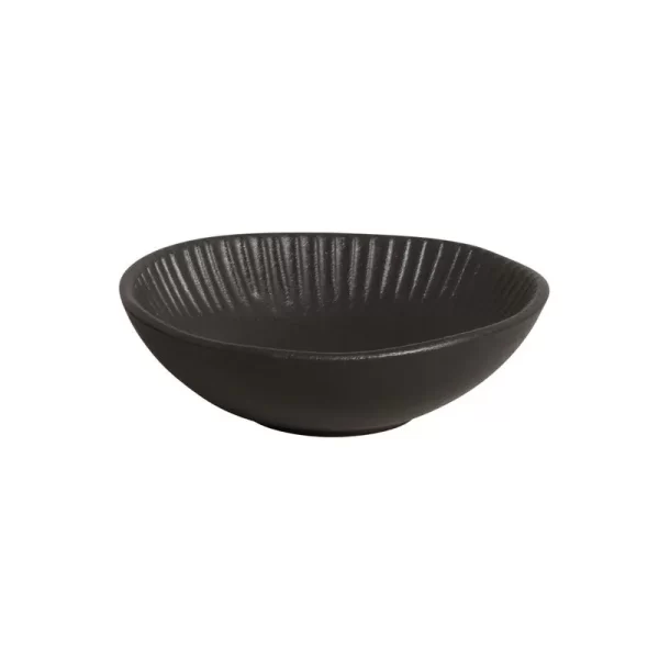 Cumbuca Linhas Preto Matte