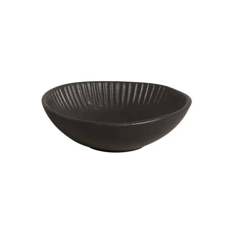 Cumbuca Linhas Preto Matte