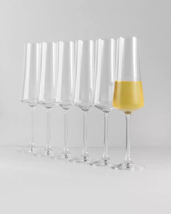 Taça Champanhe Elegance Cristal 210mL - Image 3