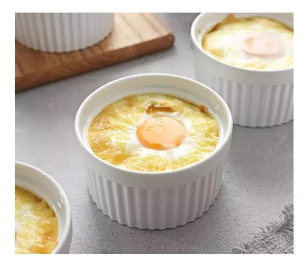 Ramekin Porcelana Branca 40ml - Image 3