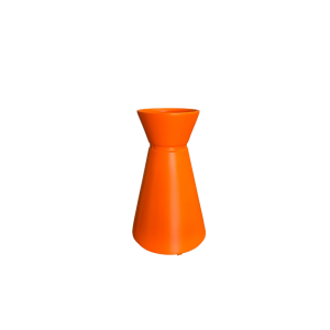 Vaso Cone M - Laranja Fosco