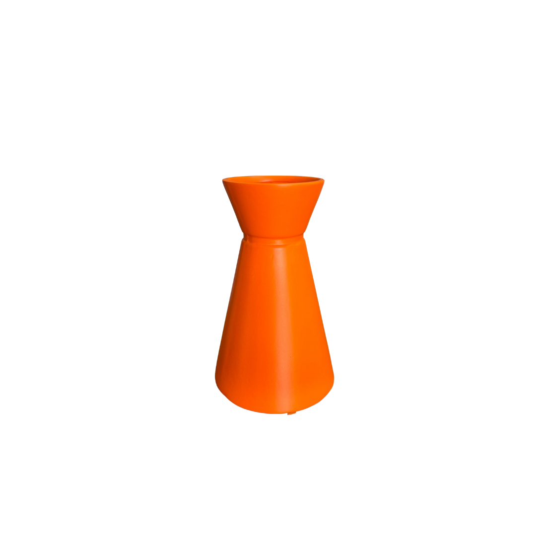 Vaso Cone M - Laranja Fosco