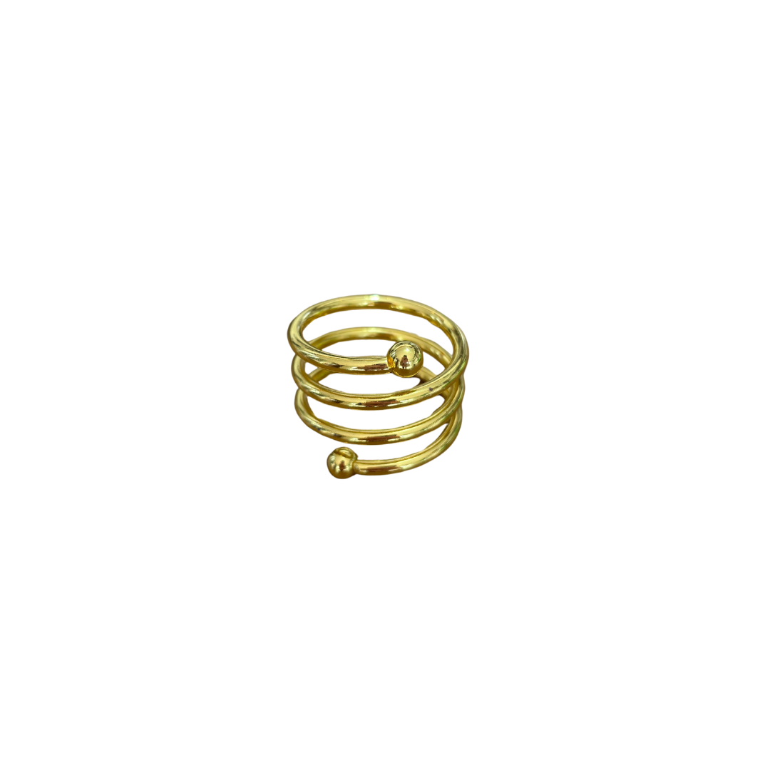Argola Metal Dourada