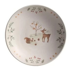 Prato Fundo Coup Stoneware Christmas Card