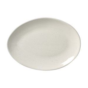 Prato Sobremesa Oval Orgânico Glam