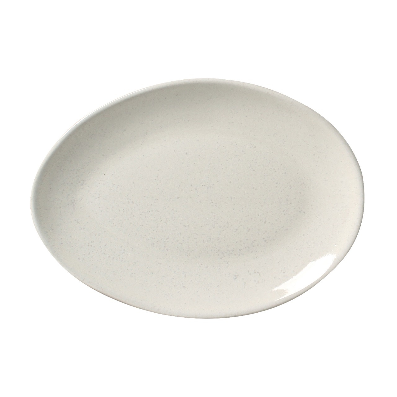 Prato Sobremesa Oval Orgânico Glam