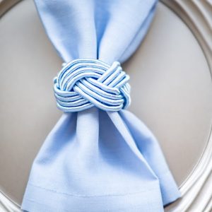 Argola de Guardanapo - Azul Claro