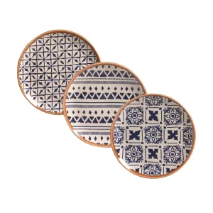 Prato de Sobremesa Coup Stoneware New Asteca